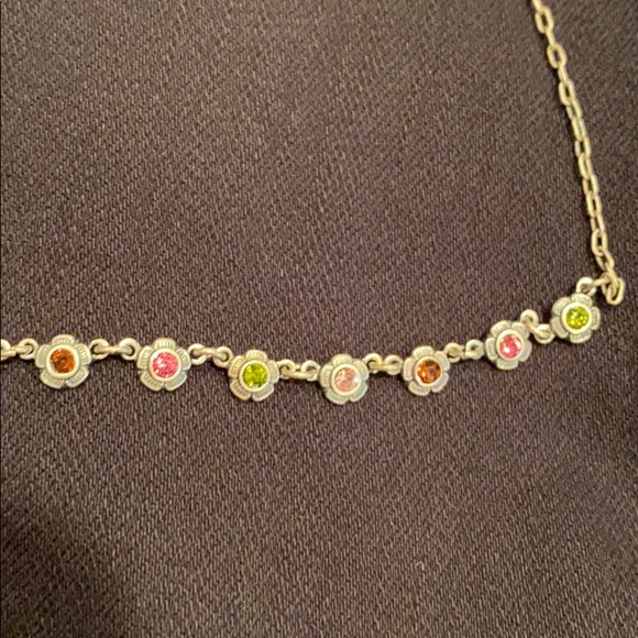 La Vie Parisienne multi colored crystal necklace. - Picture 4 of 11
